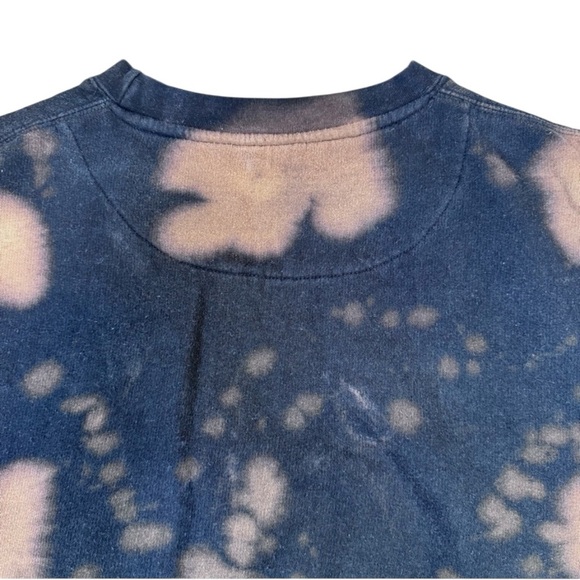 Full Tilt Black and Tan Black and Tan Tie Dye with Butterfly Graphic Hoodie - Picture 11 of 14